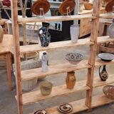 Large old shelf on legs