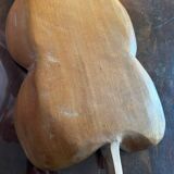 Fruit bowl, handcrafted pocket emptier in solid wood.