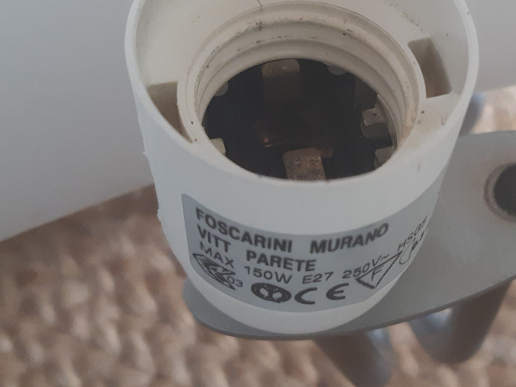 Wall lamp Foscarini Murano glass