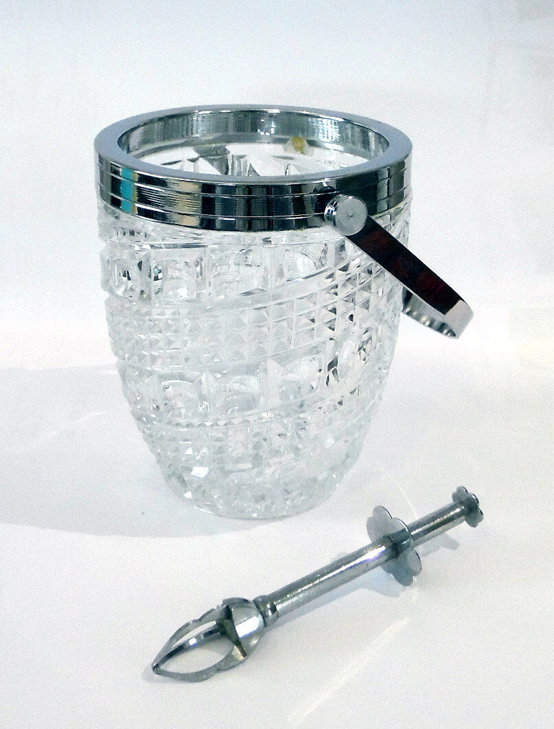 Crystal ice bucket