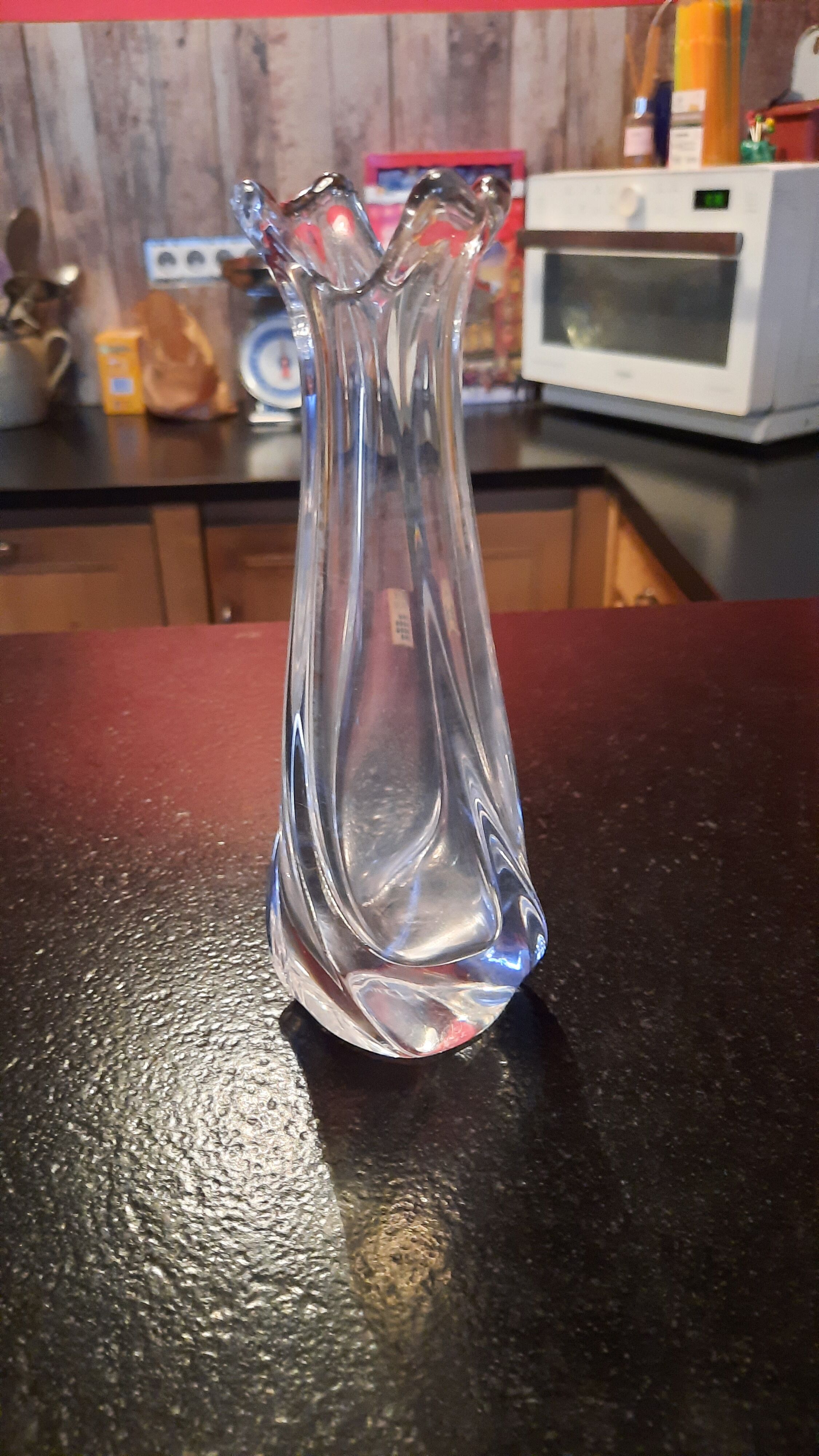 Vase solifleur Daum france