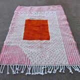 Hand-woven Berber Beni Ouraine rug