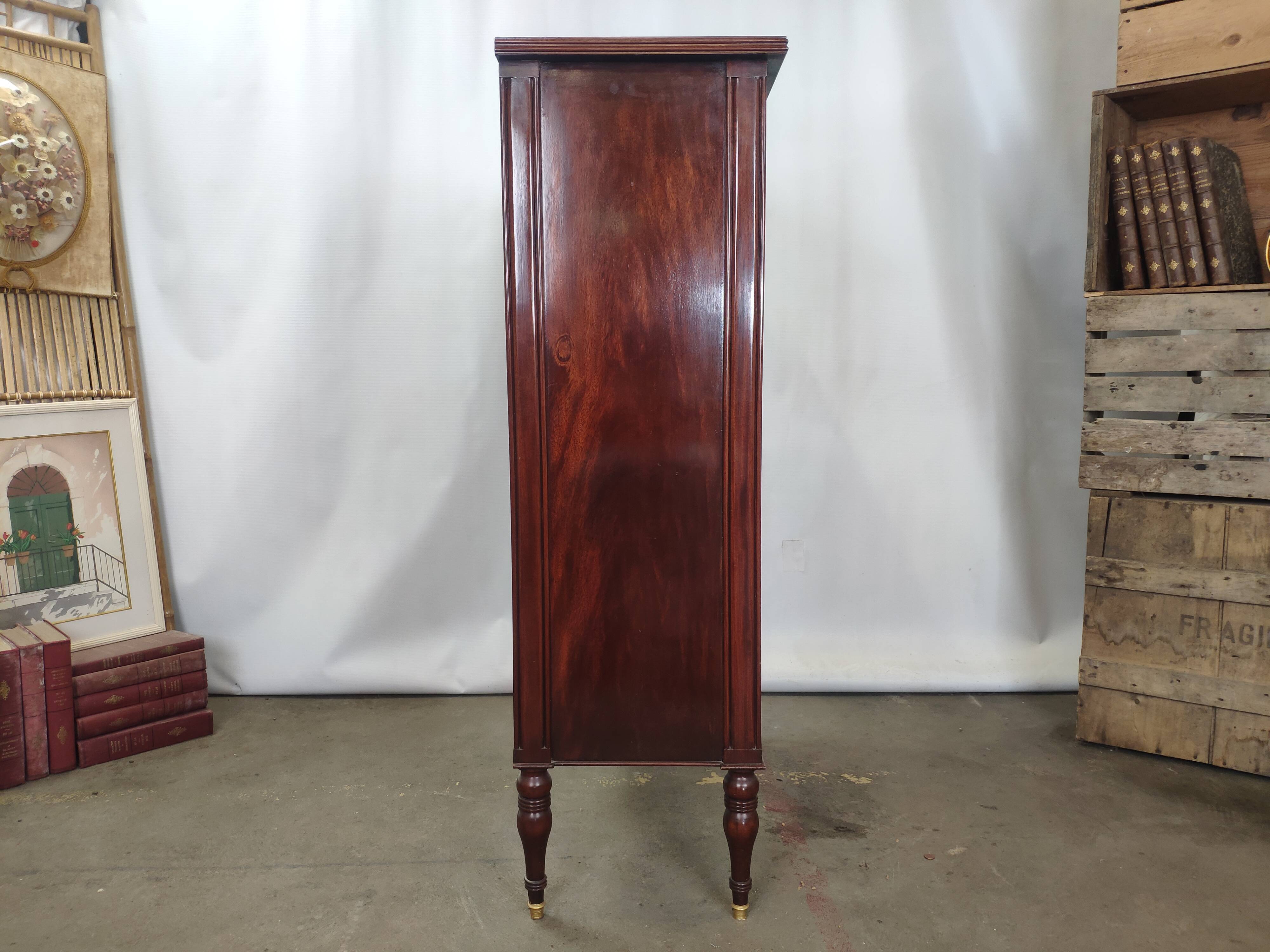 Semainier Louis XVI acajou