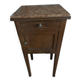 Wood and marble chiffonier