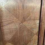 Solid ash bedroom wardrobe 1960