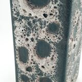 Vase glacé en écume de mer du milieu du siècle