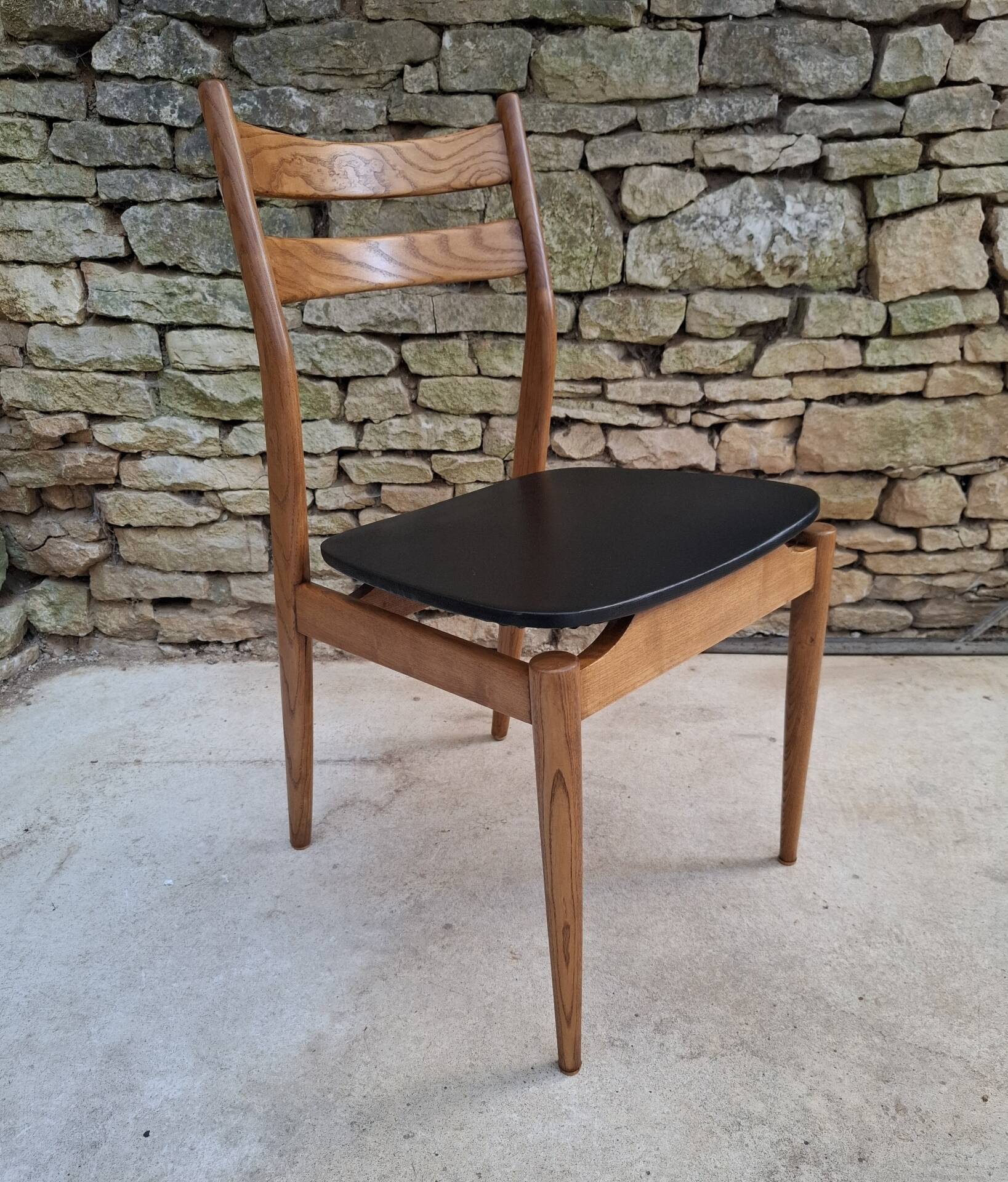 Scandinavian chair in elm