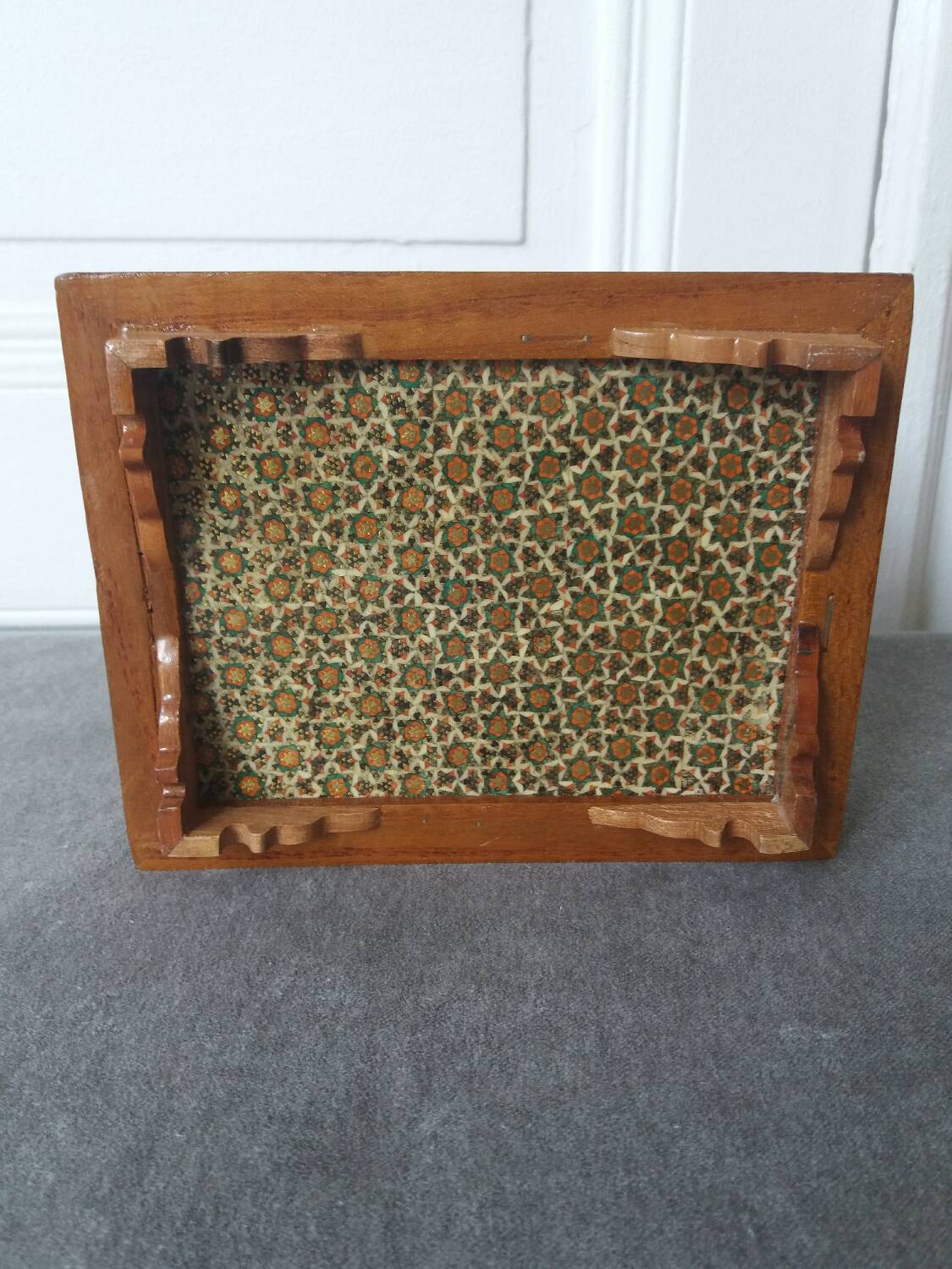 Persian box in khatam kari marquetry