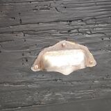 Old counter with black patina drawer
