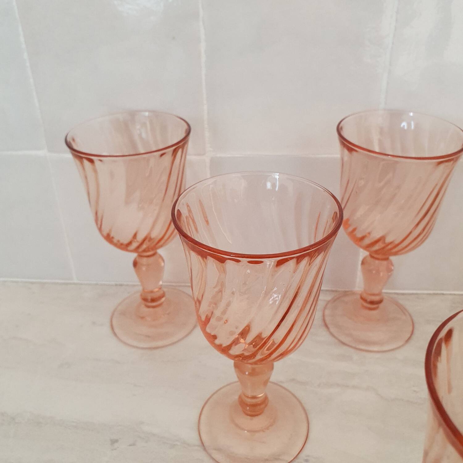 6 Rosaline Wine Glasses