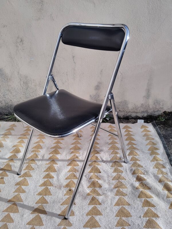 Chaise pliante souvignet vintage