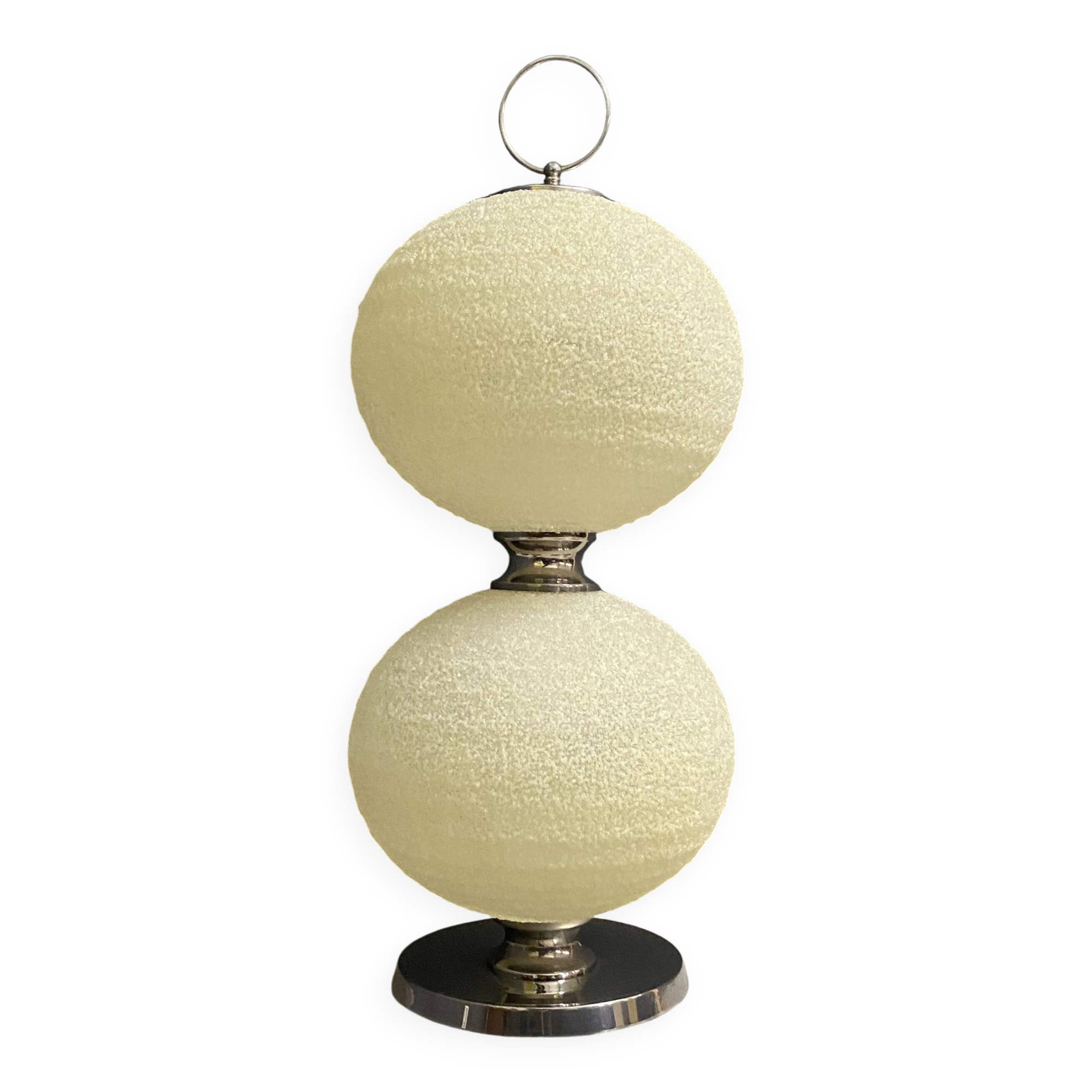 Sugarball double-light floor lamp by John and Sylvia Reid for Rotaflex