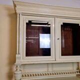 pretty white lacquered Renaissance style sideboard circa 1850