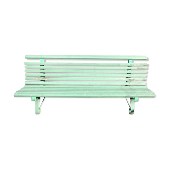 Old bench in public garden