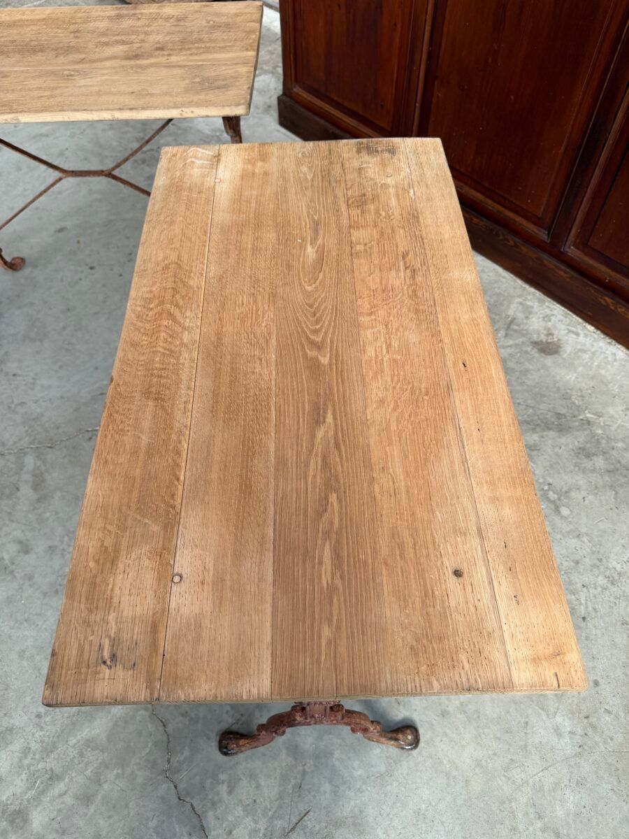 Paire de tables de bistrot début XXème