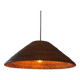 Rattan pendant lamp from the 60s