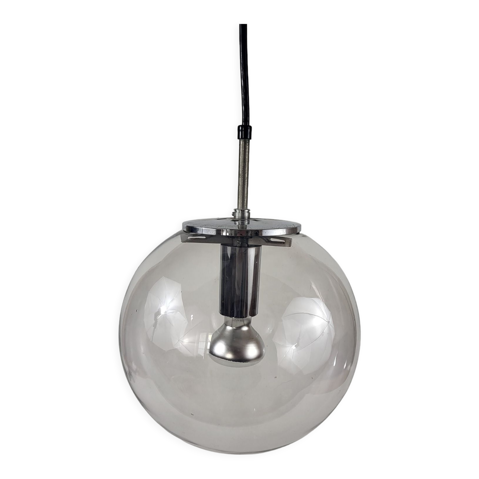 Pendant lamp globe boule limburg 70s