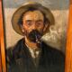 Portrait fumeur de pipe, XIXe