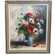 Original Antique Bouquet Flowers Oil Painting, Perfect Painting, Framed, Signed