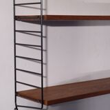 Scandinavian vintage String shelf, Sweden, 1960