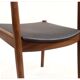 Vintage Scandinavian rosewood chairs 1960s
