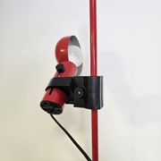 70s Red Table Lamp fully adjustable