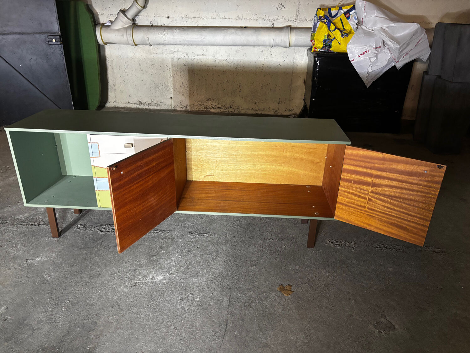 Furniture painted by Pierre Malbec