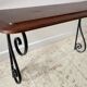 Wall shelf oak chic country spirit