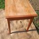 Table bureau bois brut