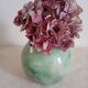 glossy glass round vase signed Jean Noel Bouillet