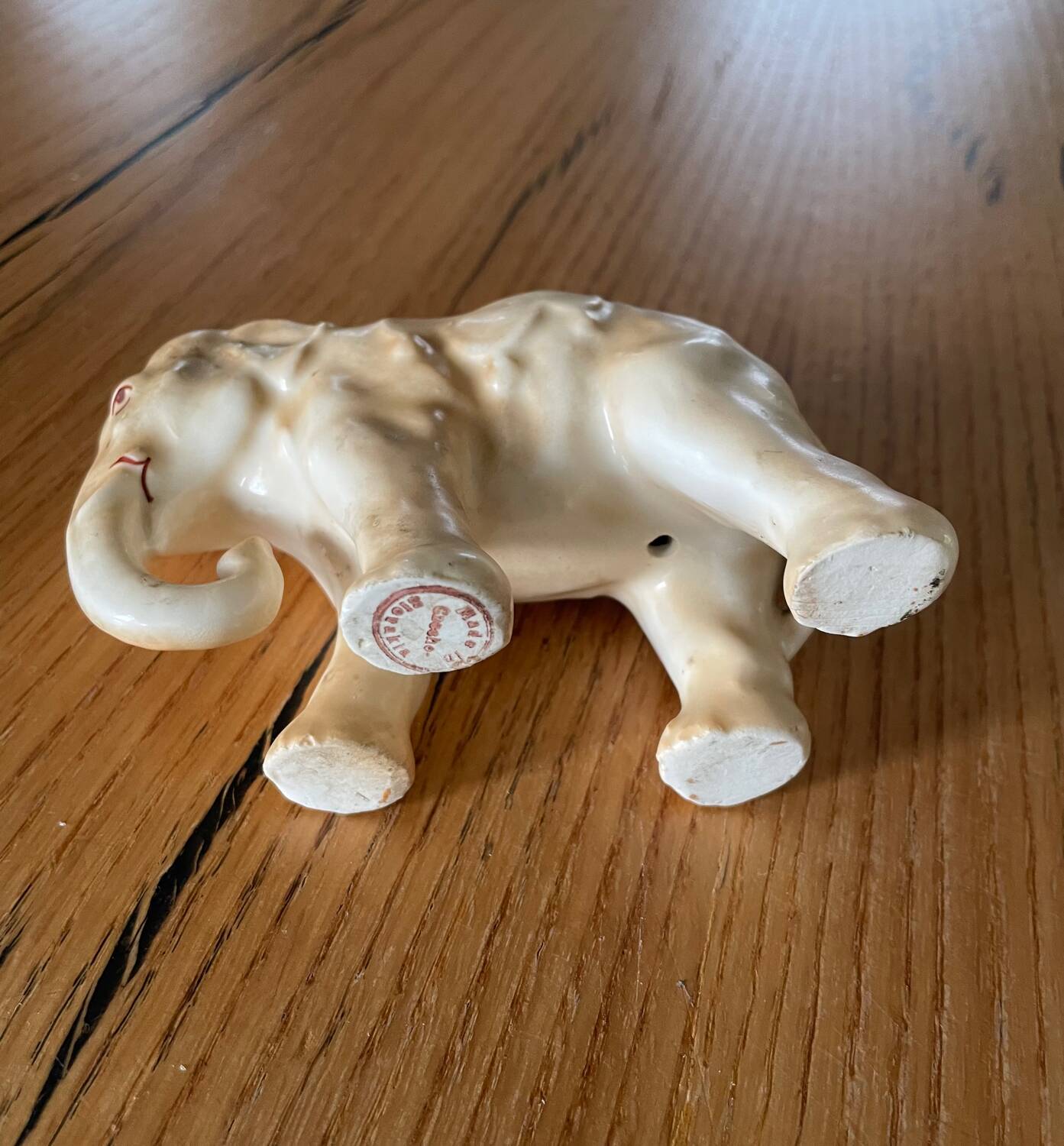 Elephant, ceramic figurine