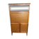 Vintage oak secretary with chestnut inlays – 1960