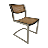 Chaise chromée vintage années 1970