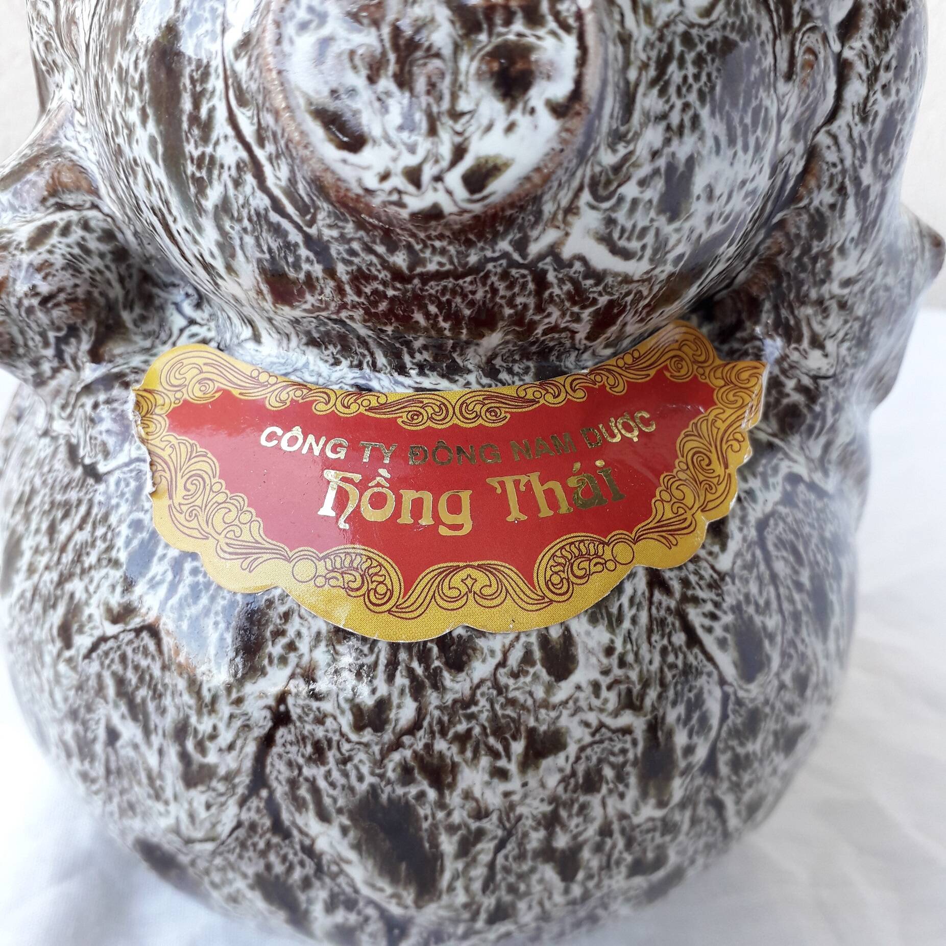 Thai ceramic bottle