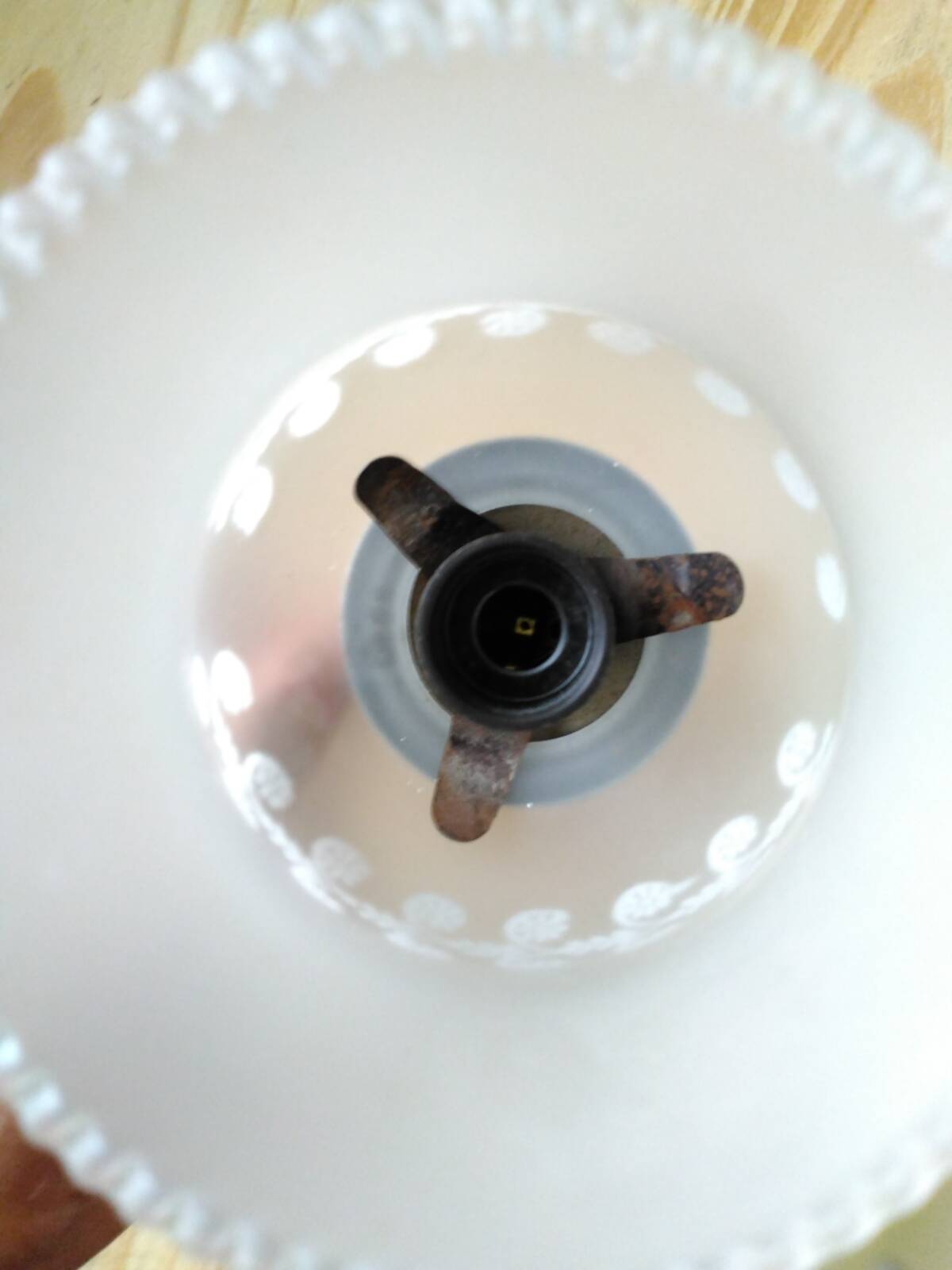 Glass and metal wall lights