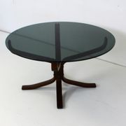 Table basse vintage Falcon par Sigurd Resell Norvège 1970