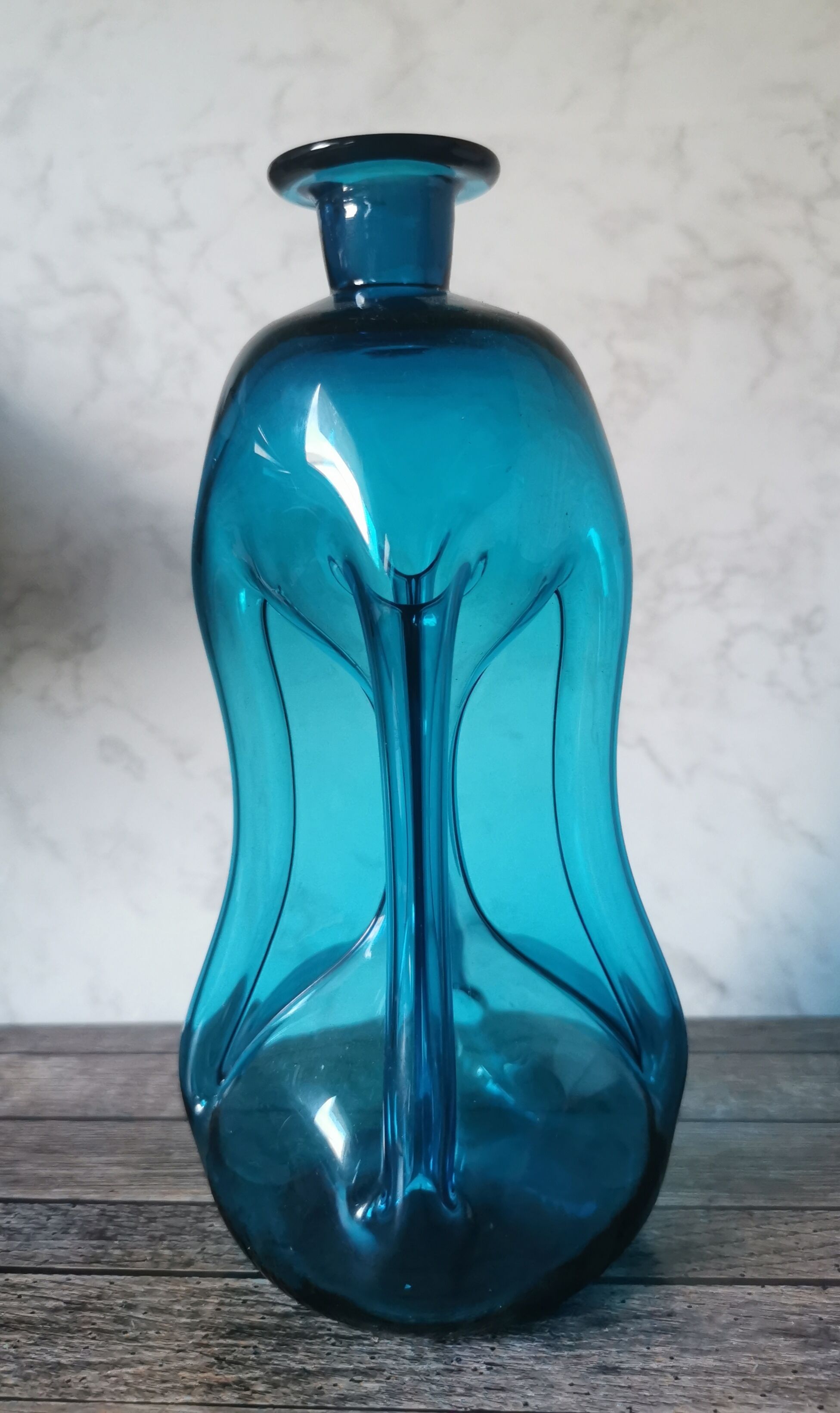 holmegaard Copenhagen blue decanter