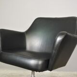 Desk and two chairs by Fantoni, 1960, set of 3
