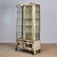 Vintage Steel And Glass Medical Cabinet, 1930's