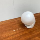 Applique murale allemande du milieu du siècle en verre et céramique par Wilhelm Wagenfeld pour Lindner