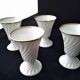8 Haviland Limoges porcelain Mazagrans