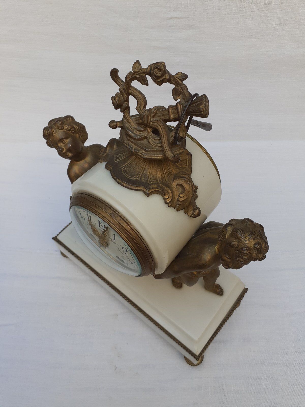 Marble and bronze pendulum