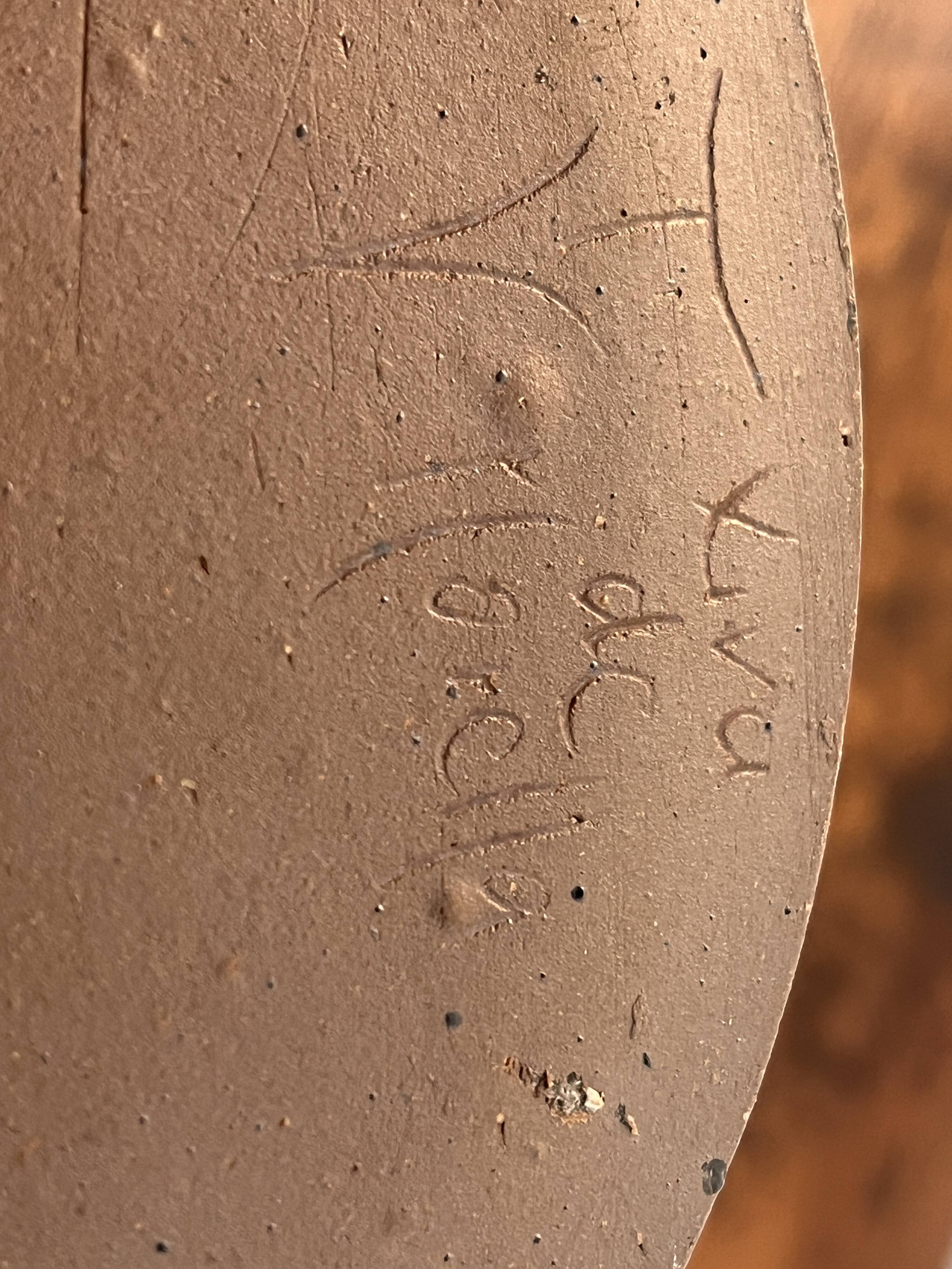 oil jug in Moutier stoneware