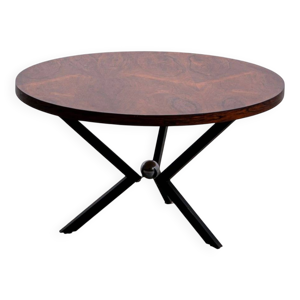 Table basse ronde en - palissandre