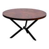 Round Pallisander coffee table circa 1950