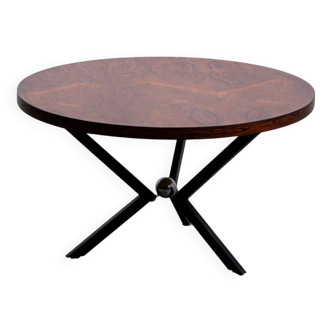 Round Pallisander coffee table circa 1950
