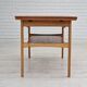 1970s, Danish design, folding sofa table, teak and oak wood