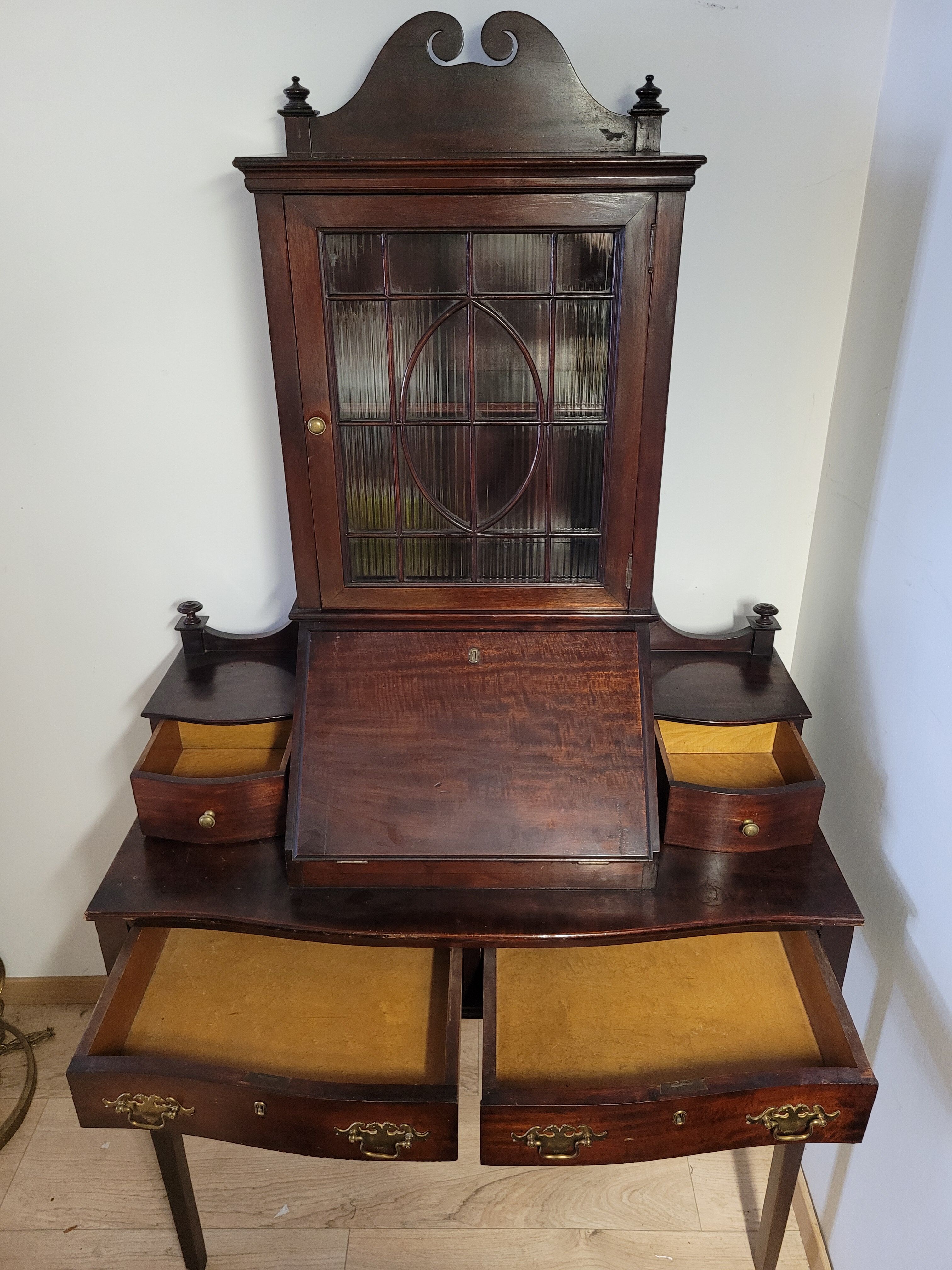 Bureau à gradin de style nord américain fin XIXème siècle