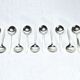 Georg jensen cutlery - cypress model - 133 pieces, sterling silver