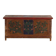 Antique wedding chest with polychrome floral motifs (circa 1860) #104